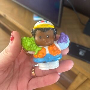 Little people figurine fisherman